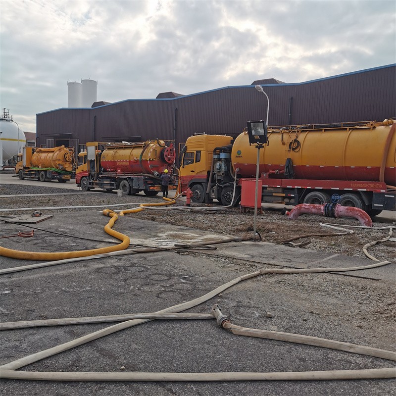 江汉污水池清理